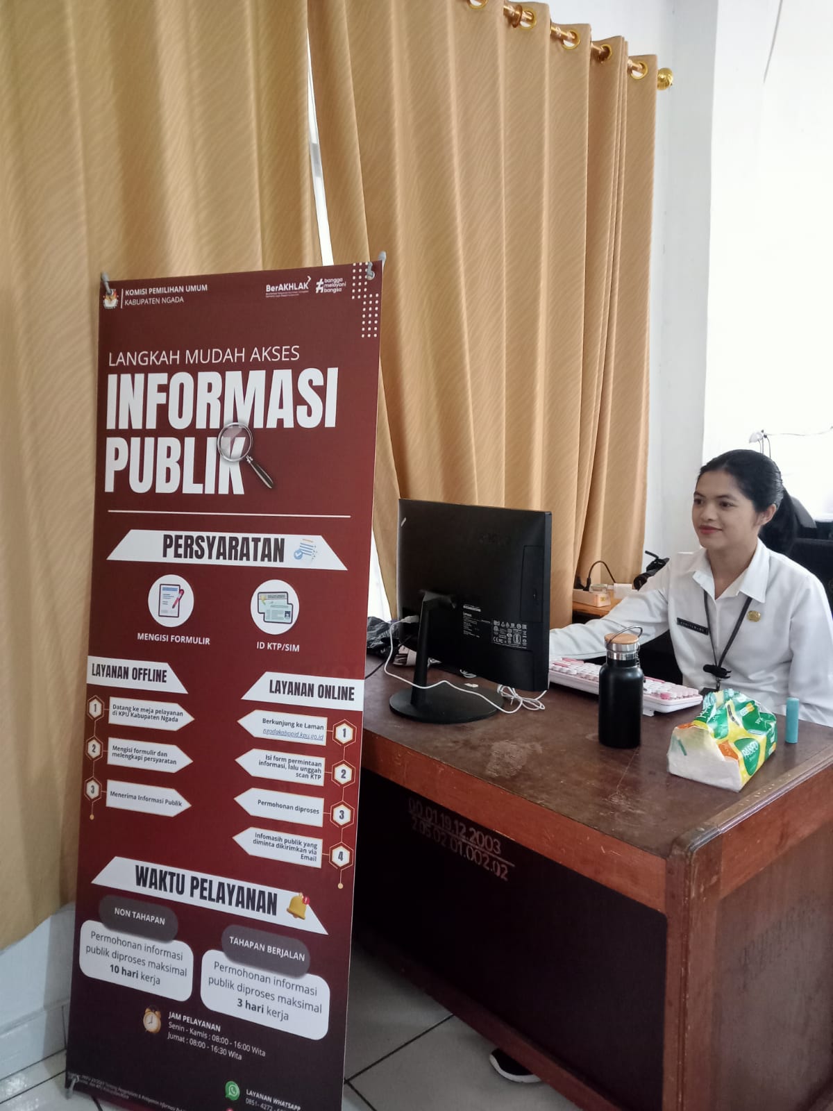 PELAYANAN PPID KPU NGADA